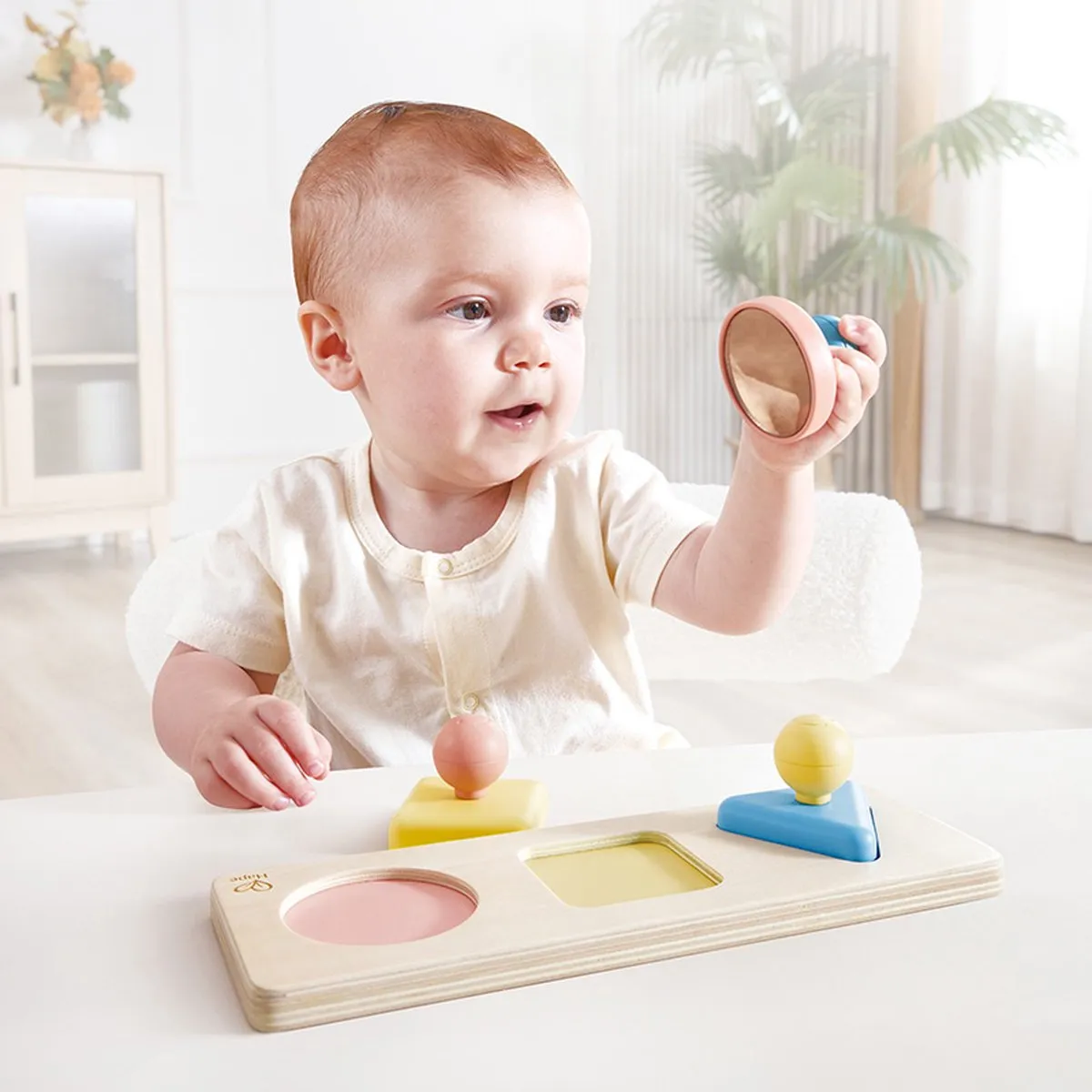Hape Spiegel Vorm Puzzel E0072 - Veelkleurig