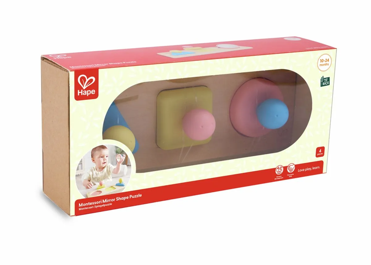 Hape Spiegel Vorm Puzzel E0072 - Veelkleurig - afbeelding 6 van 6