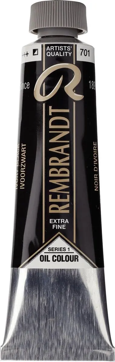 Rembrandt Olieverf Ivoorzwart 701 40ml