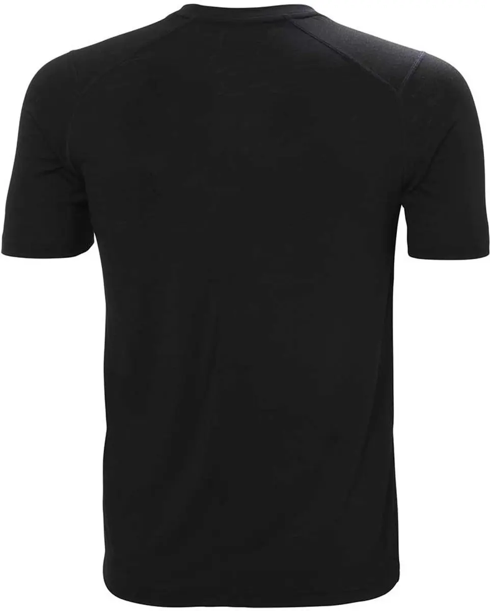 Helly Hansen Durawool Korte Mouwen Basislaag 2XL - Zwart
