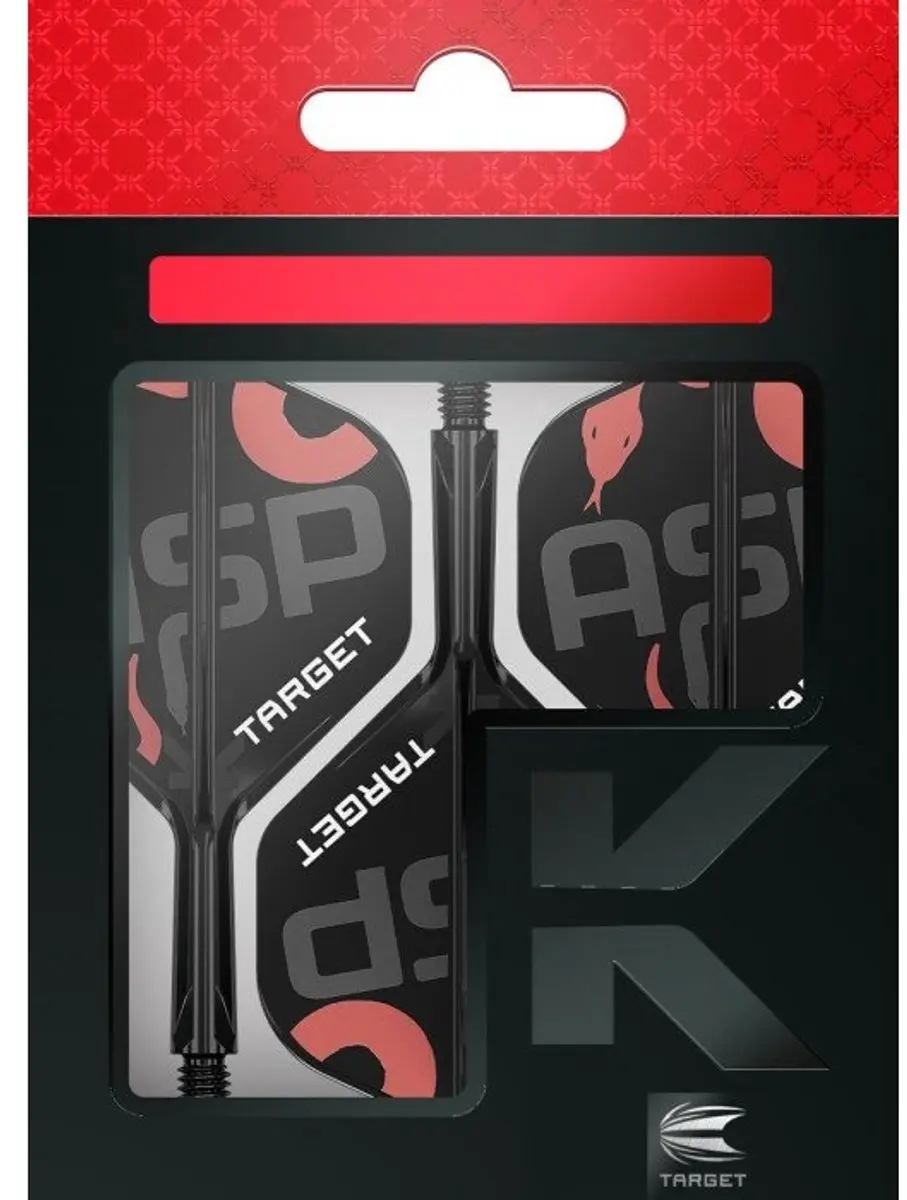 Target K-Flex Nathan Aspinall NO2 Dart Flights - 3 Stuks - Oranje/Zwart
