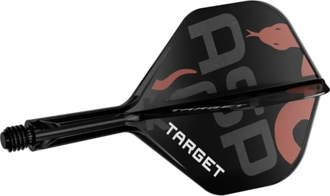 Target K-Flex Nathan Aspinall NO2 Dart Flights - 3 Stuks - Oranje/Zwart