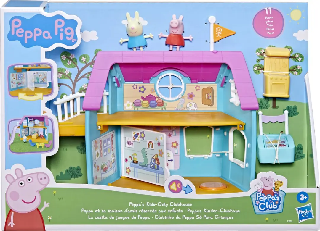 Peppa Pig Kids-Only Clubhuis Speelfiguur F3556 - Multikleur