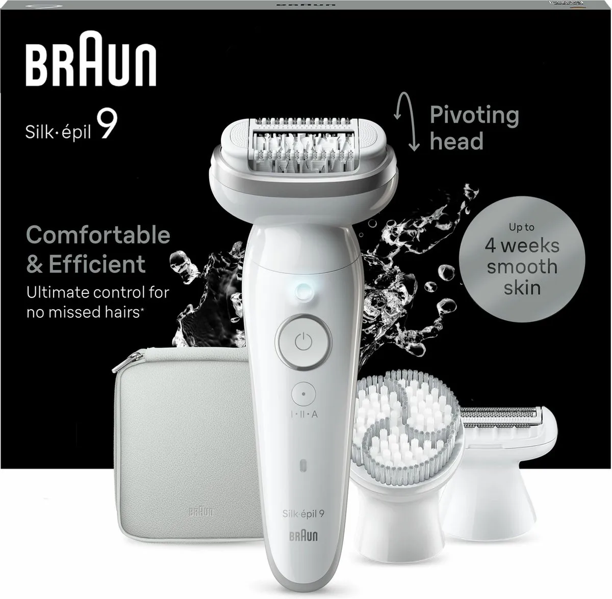 Braun Silk-épil 9 9-061 40 Pincetten - Zilver/Wit