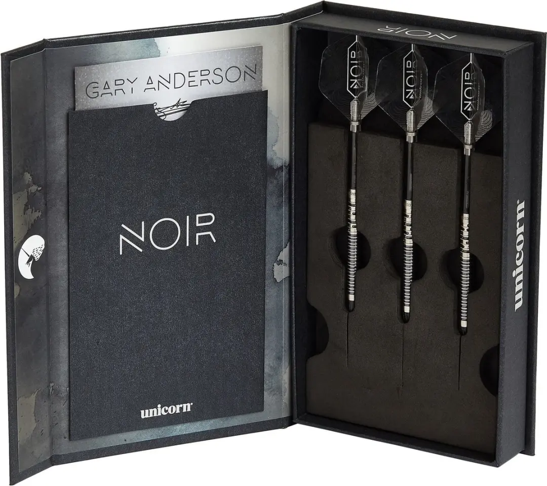 Unicorn Gary Anderson Noir Phase 5 80% Darts - 3 Stuks