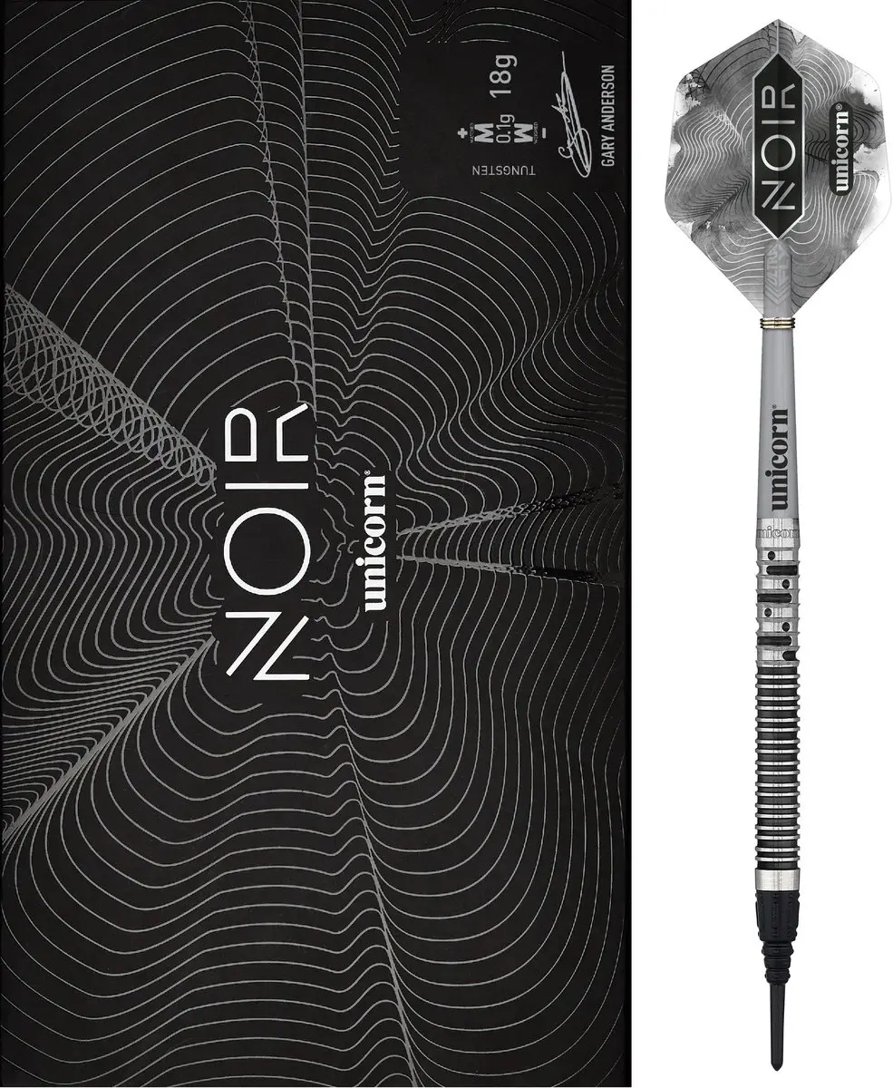 Unicorn Gary Anderson Noir Phase 5 80% Darts