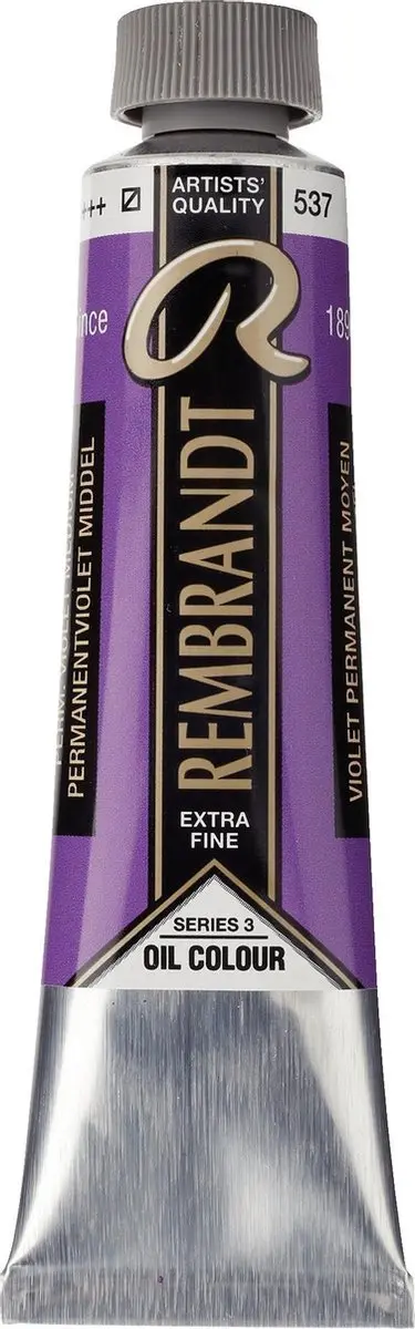 Rembrandt Olieverf Tube Perm.Violet Middel 537 40ml