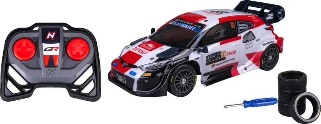 NIKKO RC Auto Rally 1:16 Toyota Gazoo Racing #69 - Extra Banden