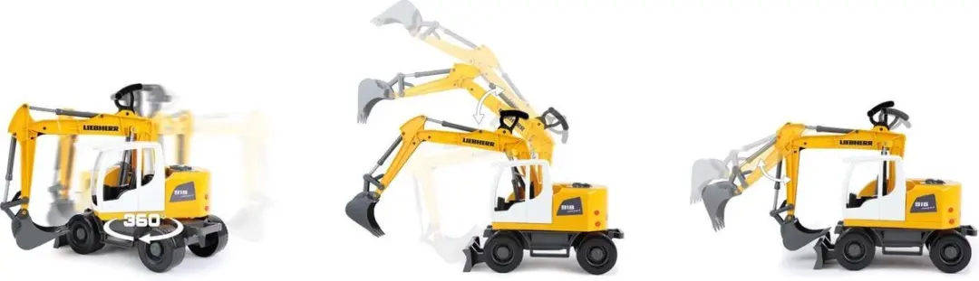 Lena Worxx Liebherr A918 Litronic Graafmachine SM04611 - Wit