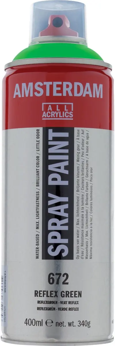 Amsterdam Spraypaint 672 Reflexgroen 400ml