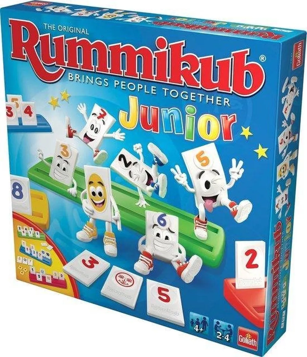 Goliath Rummikub Junior Bordspel - 2-4 Spelers - afbeelding 6 van 6
