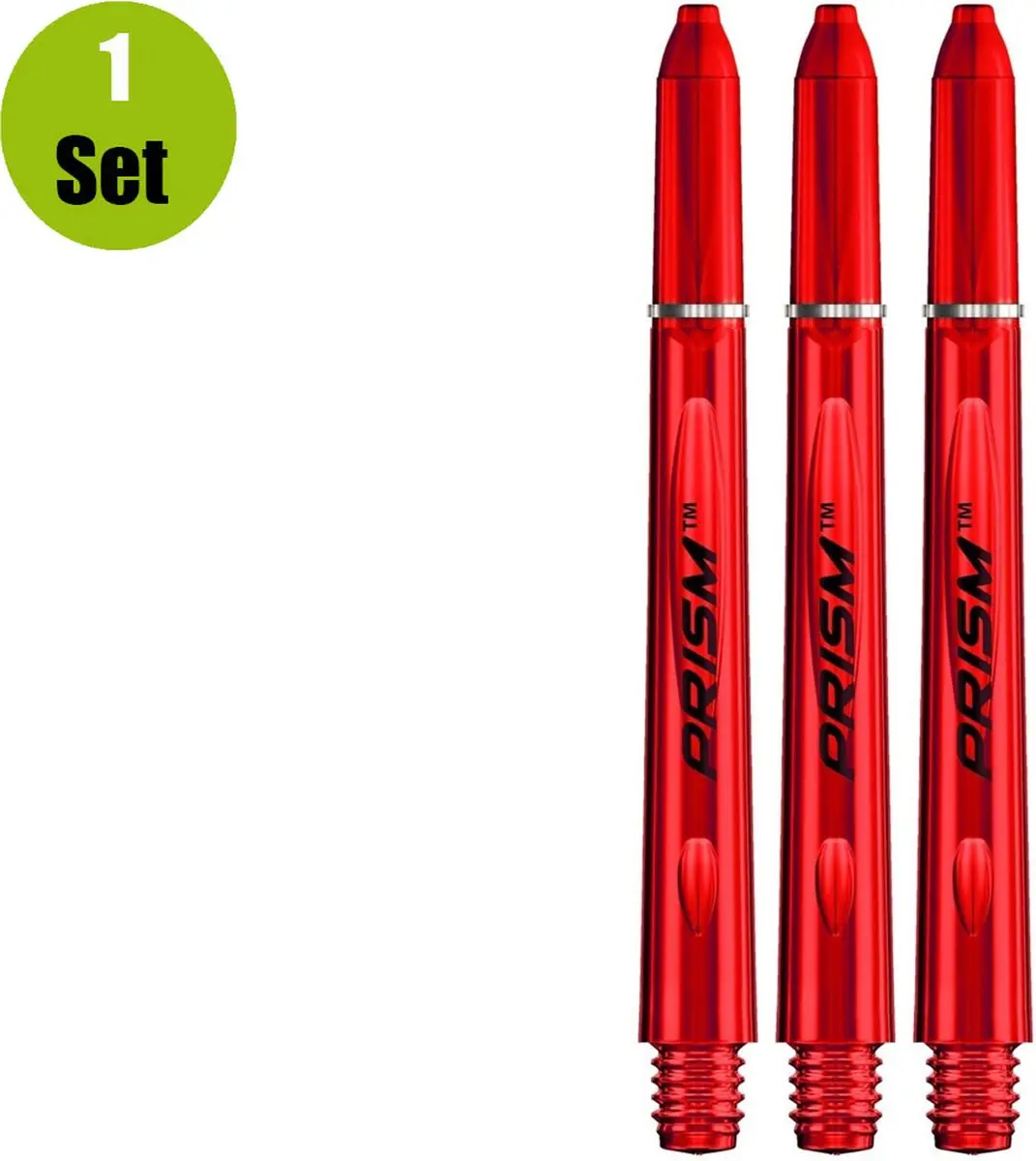 Winmau Prism Shaft Red 7015-207 Dart Shafts - 3 Stuks