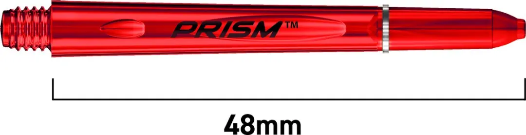 Winmau Prism Shaft Red 7015-207 Dart Shafts - 3 Stuks