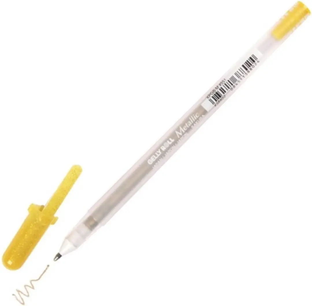 Sakura Metallic Gold Gelpen