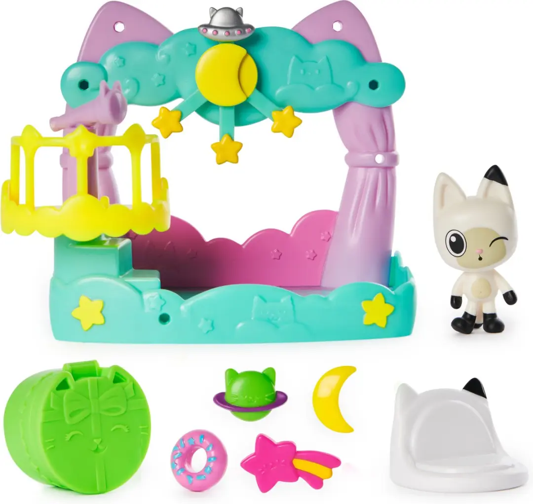 Spin Master Gabby's Poppenhuis Balkon Speelset 8-delig