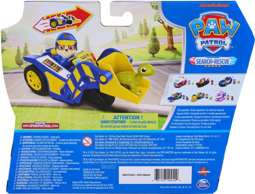 PAW Patrol Rubble Reddingsvoertuig - MPN 02312798 - 2 Figuren - afbeelding 6 van 6