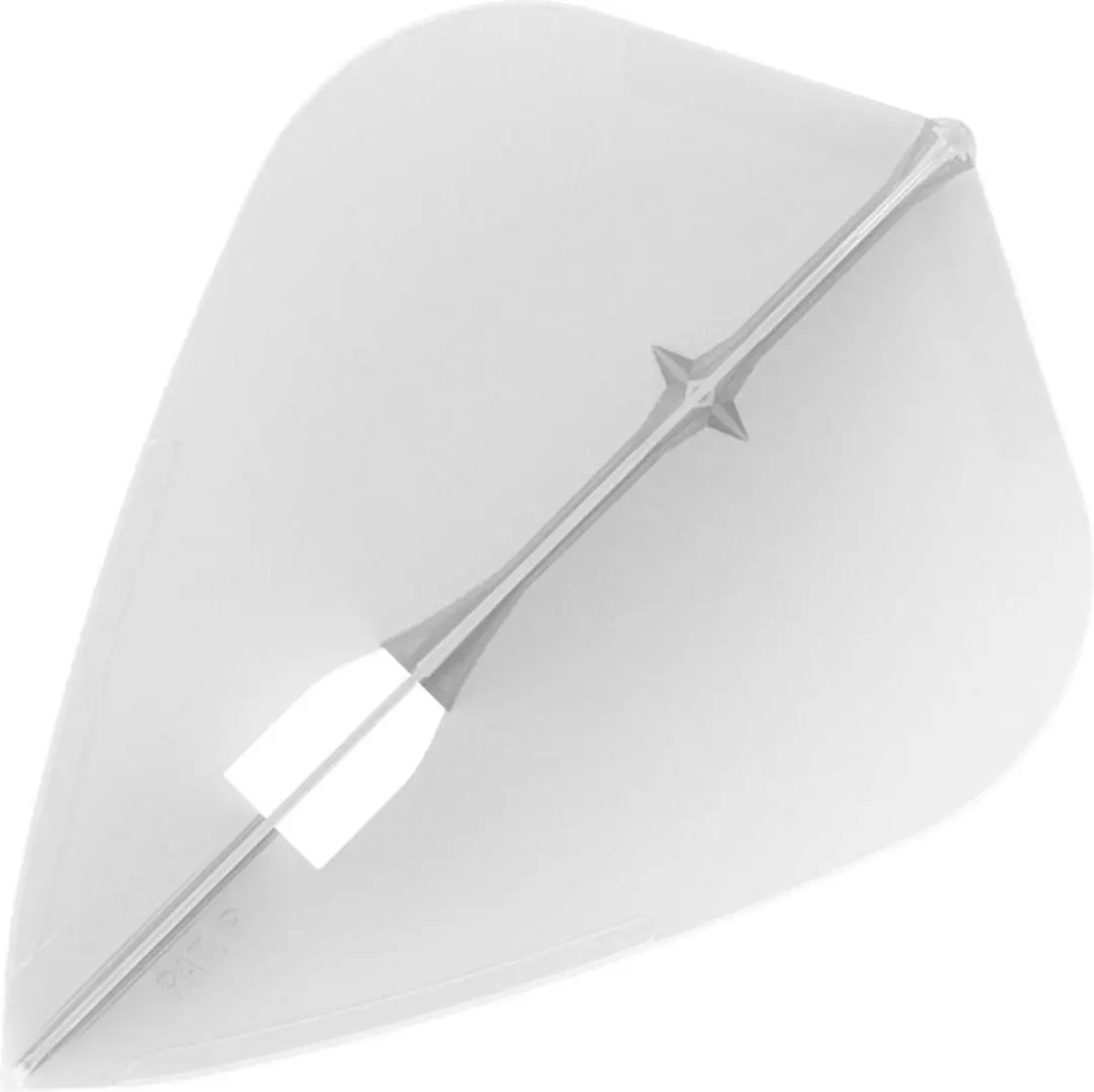 L-Style Champagne L4 Pro Kite White FP3402 Dart Flights - 3 Stuks