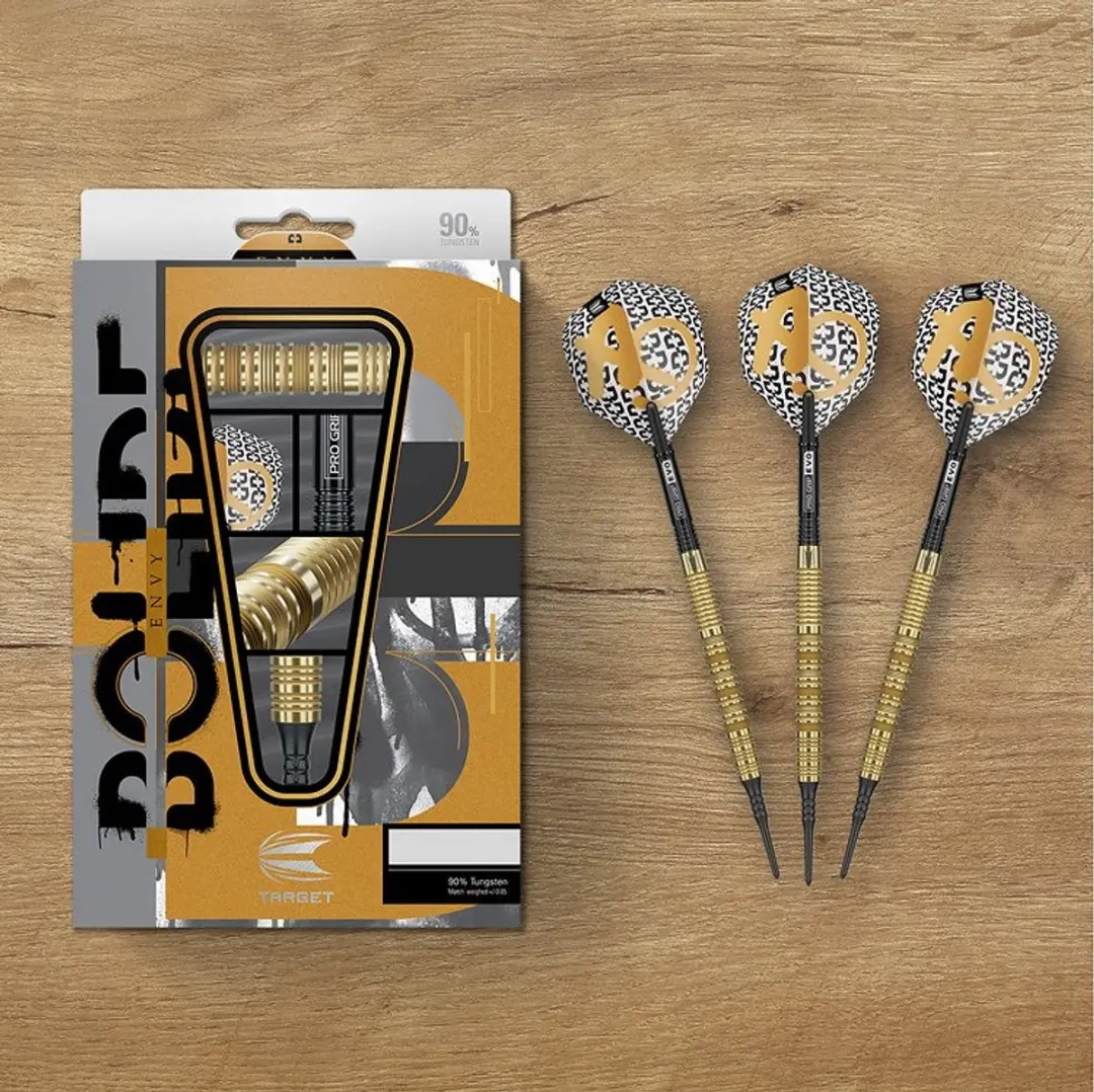Target Bolide Envy 10 90% Goud Darts - 3 Stuks