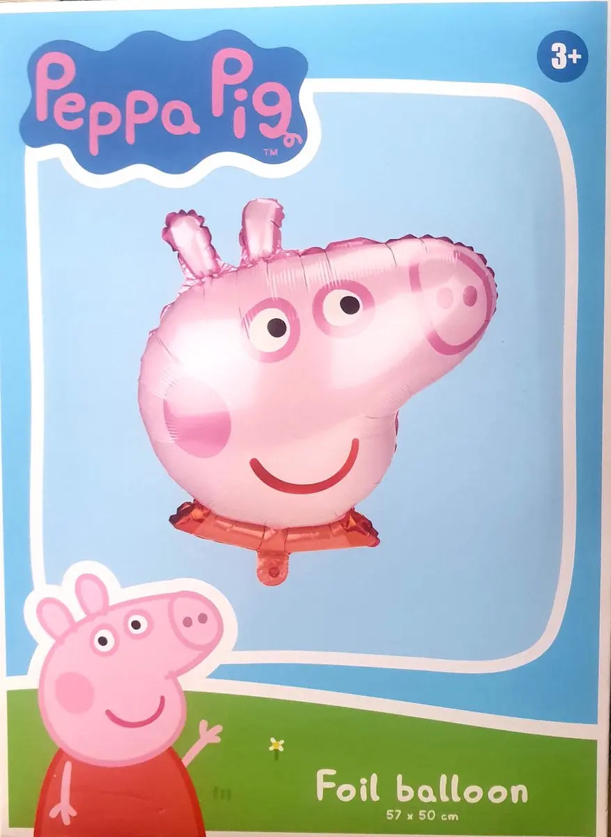 Peppa Pig Folieballon 57x50cm