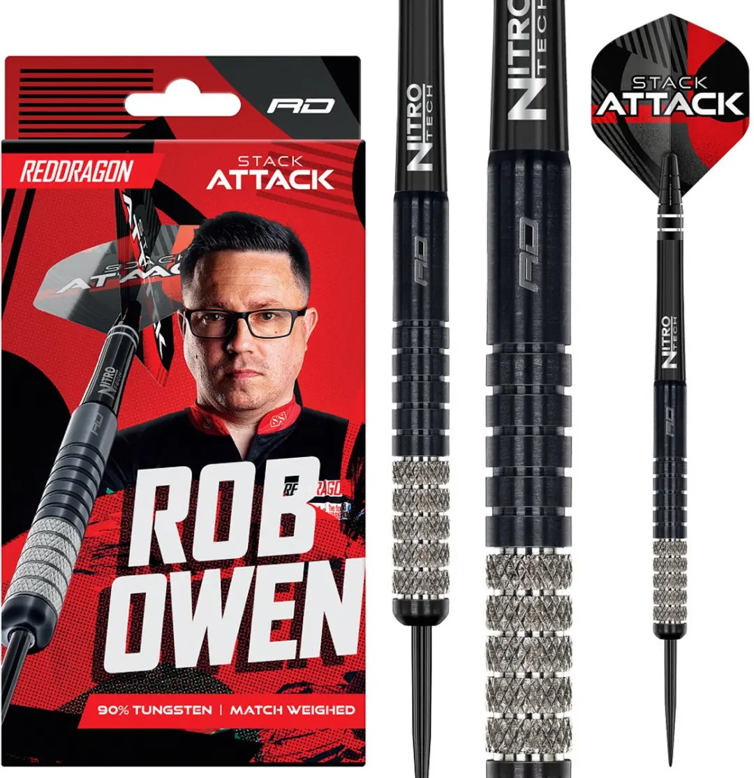 Red Dragon Robert Owen 90% Dartpijlen