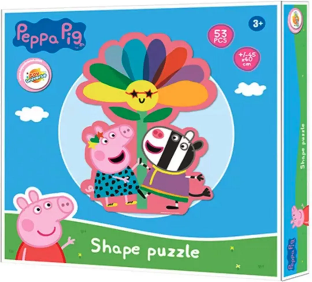 Peppa Pig Vormen Puzzel