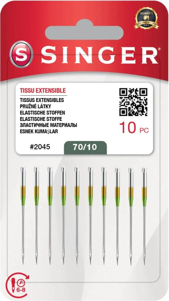 Singer Stretch 2045 Naalden - 10 Stuks