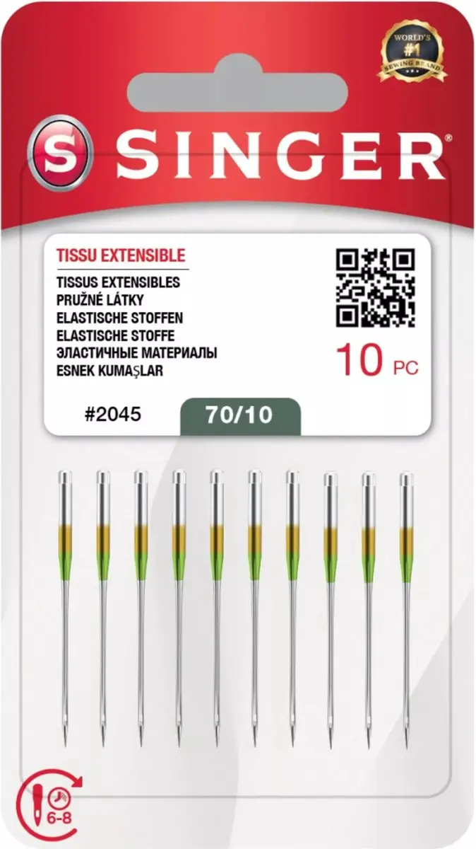Singer Stretch 2045 Naalden - 10 Stuks