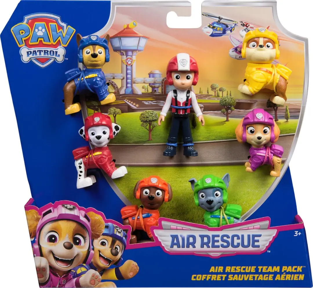 PAW Patrol Luchtredding Speelset - 7 Figuren - Multicolor - afbeelding 2 van 6