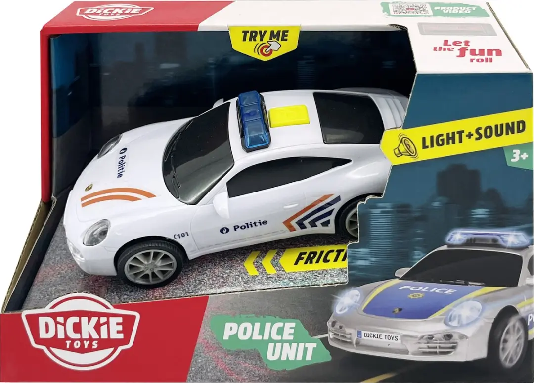 Dickie Toys Porsche Politiewagen 203712027STB