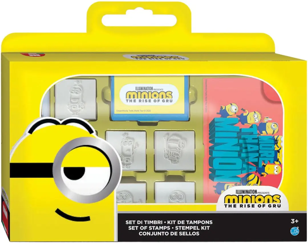 Minions Stempelset - 12-delig Multicolor