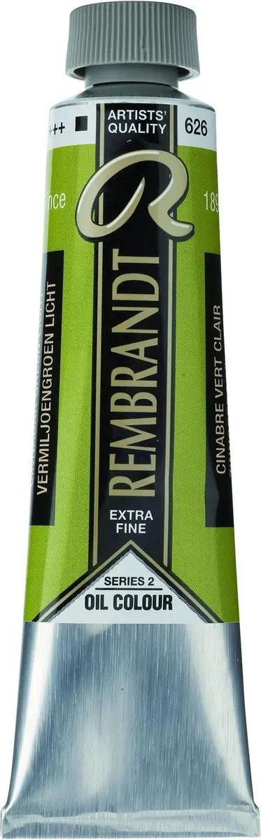 Rembrandt Olieverf Cinnabar Green Light 626