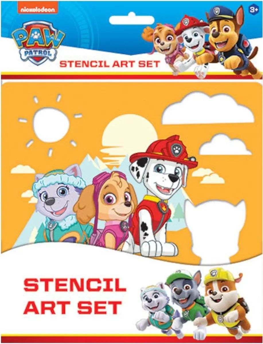 PAW Patrol Stencilset