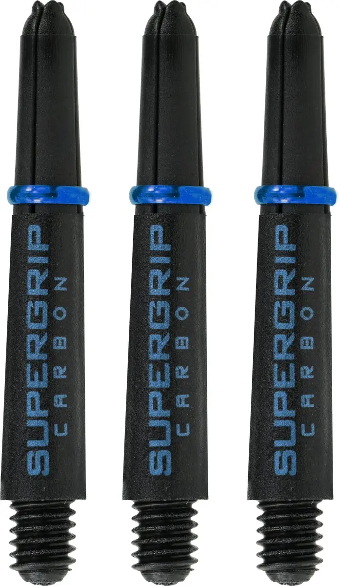Harrows Supergrip Carbon Aqua Dart Shafts SH0194 - 3 Stuks
