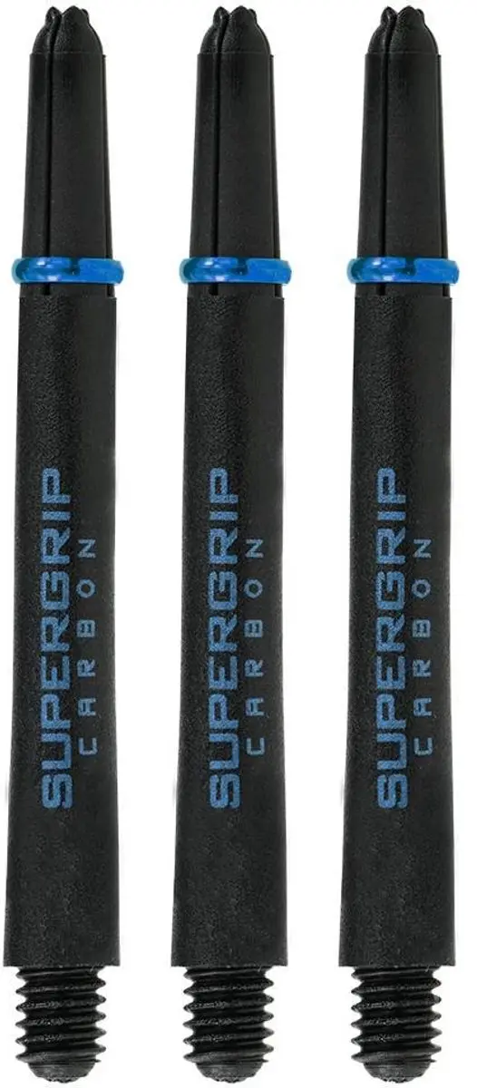 Harrows Supergrip Carbon Aqua Dart Shafts SH0194 - 3 Stuks