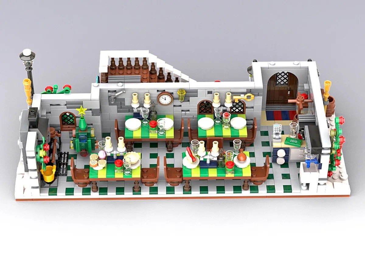 LEGO Winter Chalet 910004 - 2678 Stukken - 7 Minifiguren