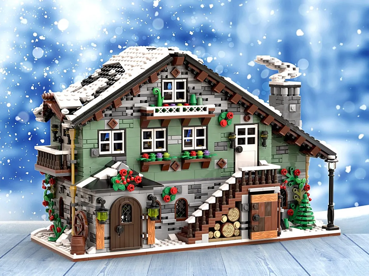 LEGO Winter Chalet 910004 - 2678 Stukken - 7 Minifiguren