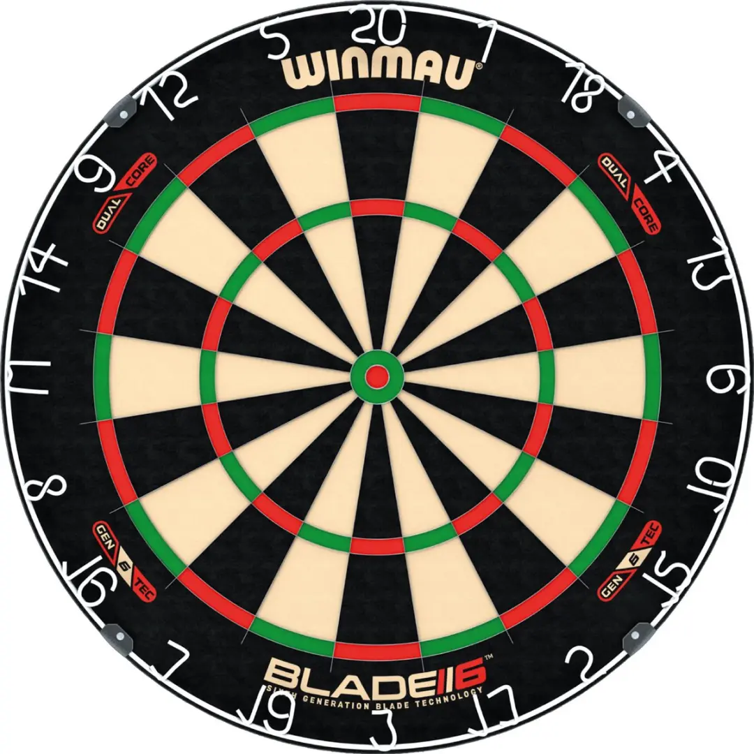 Winmau Blade 6 DualCore Dartbord 45cm