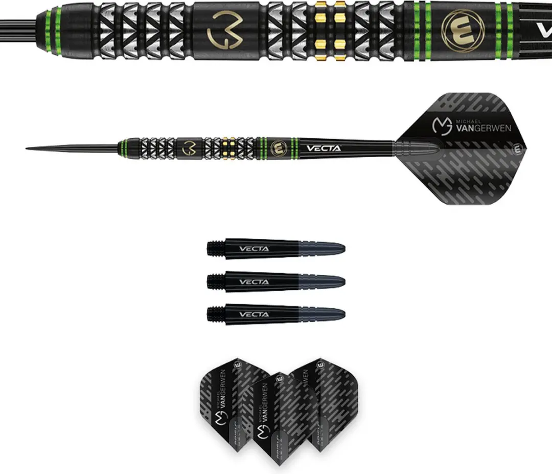 Winmau Michael van Gerwen Vantage Dartpijlen 22 - 3 Stuks - afbeelding 6 van 6