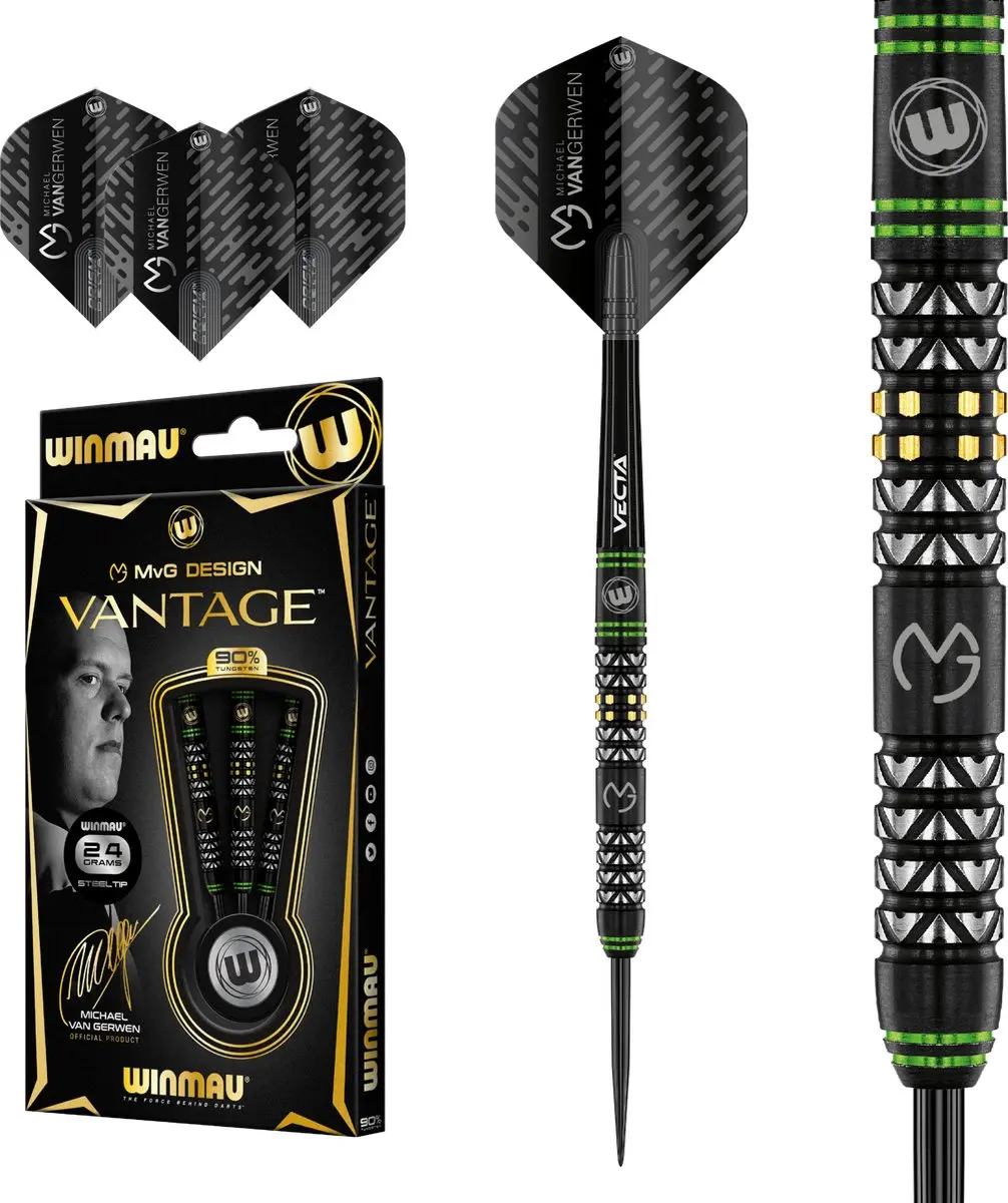Winmau Michael van Gerwen Vantage Dartpijlen 22