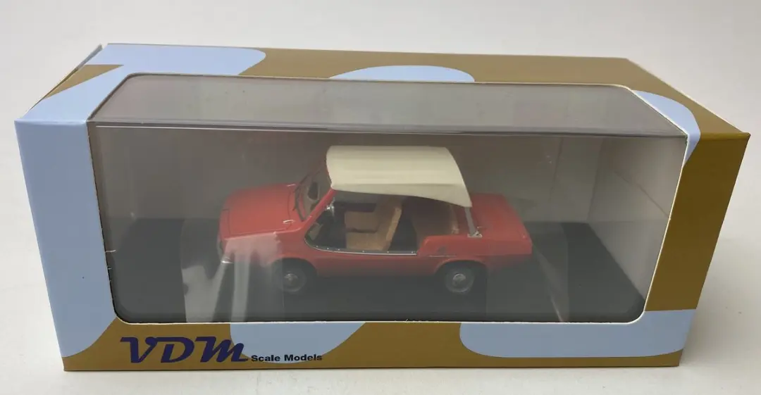 VDM Michelotti Shellette T1431050 Modelauto - Rood - Limited 60 Stuks - afbeelding 6 van 6