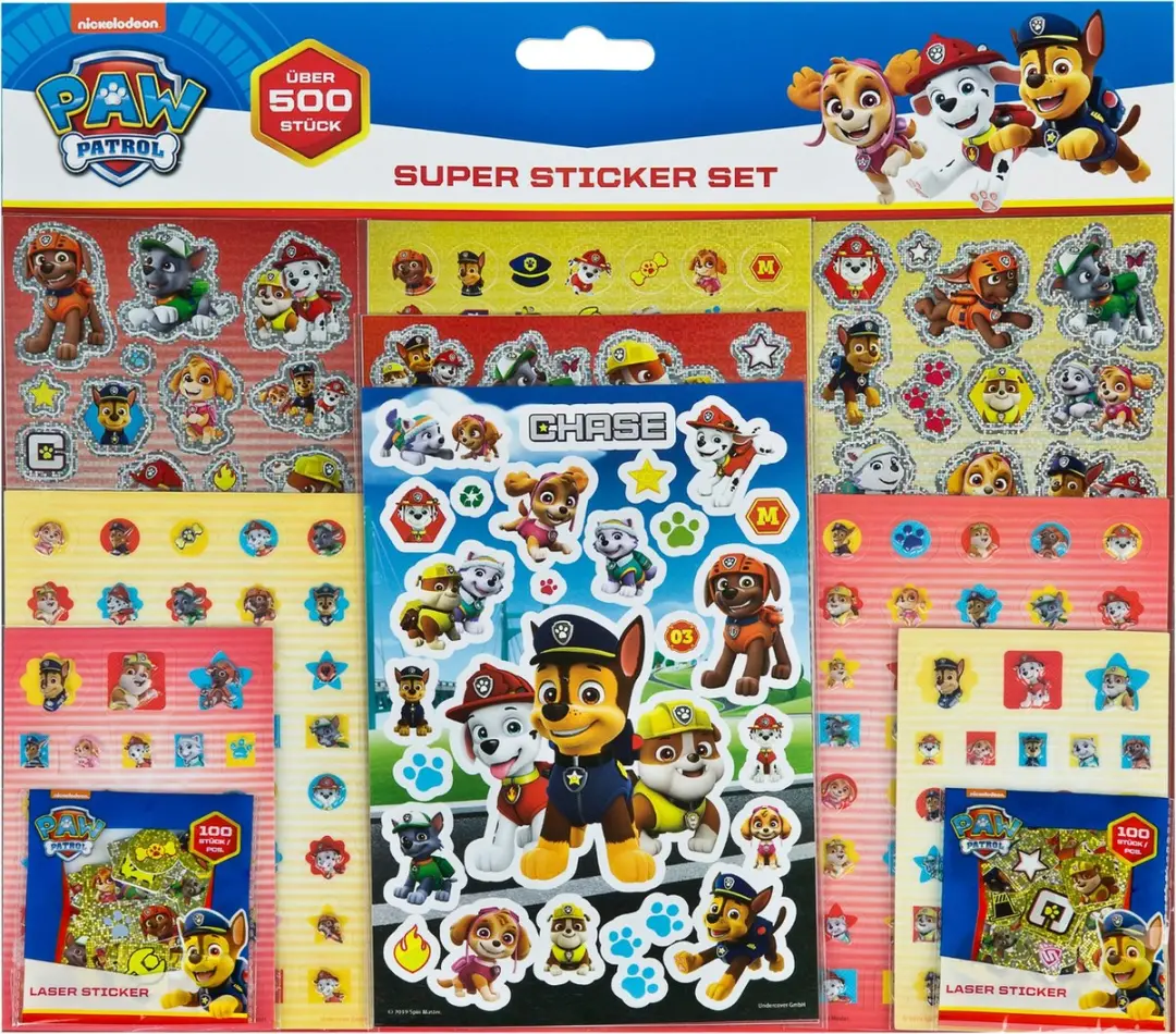 PAW Patrol Super Sticker Set