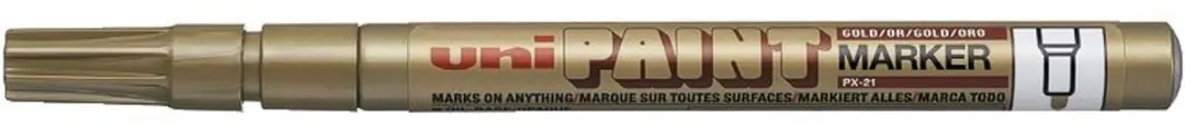 uni-ball Uni Paint PX-21 Gouden Verfstift 0.8-1.2mm