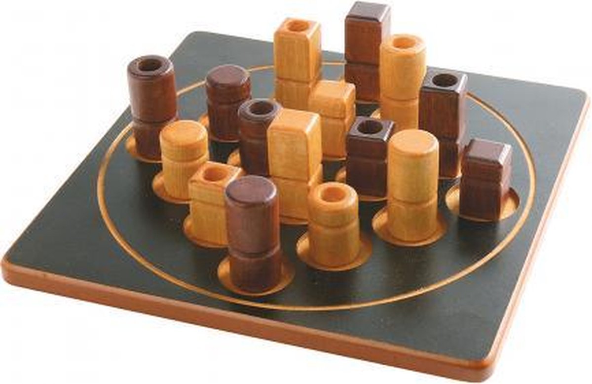 Gigamic- Quarto Mini - Twee-spelers spel - tactisch bordspel