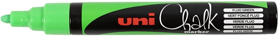 uni-ball Chalk PWE-5M Krijtmarker - 8 Stuks - Assorti