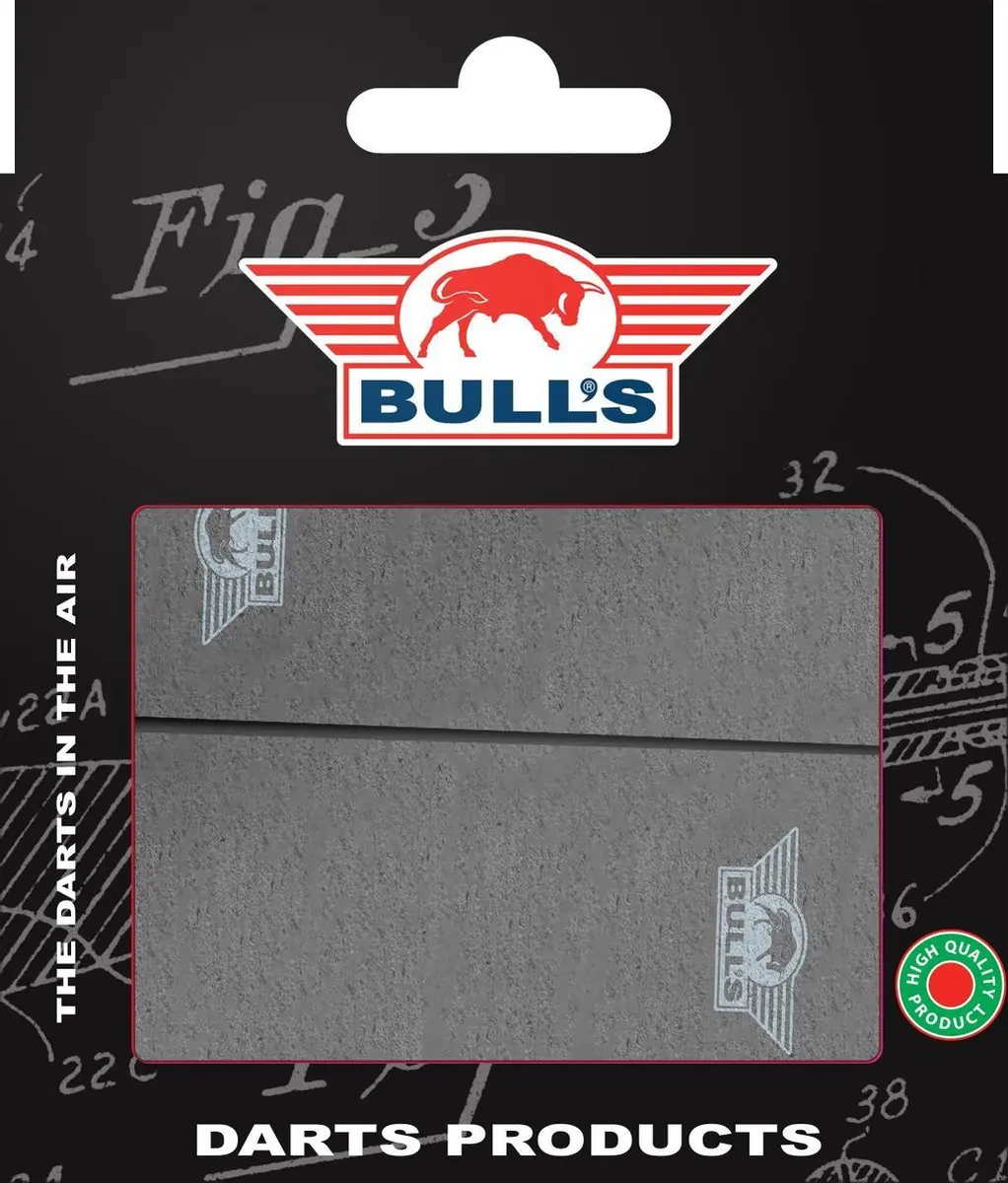 Bull's BU-70004 Foam Wedges - 4 Stuks