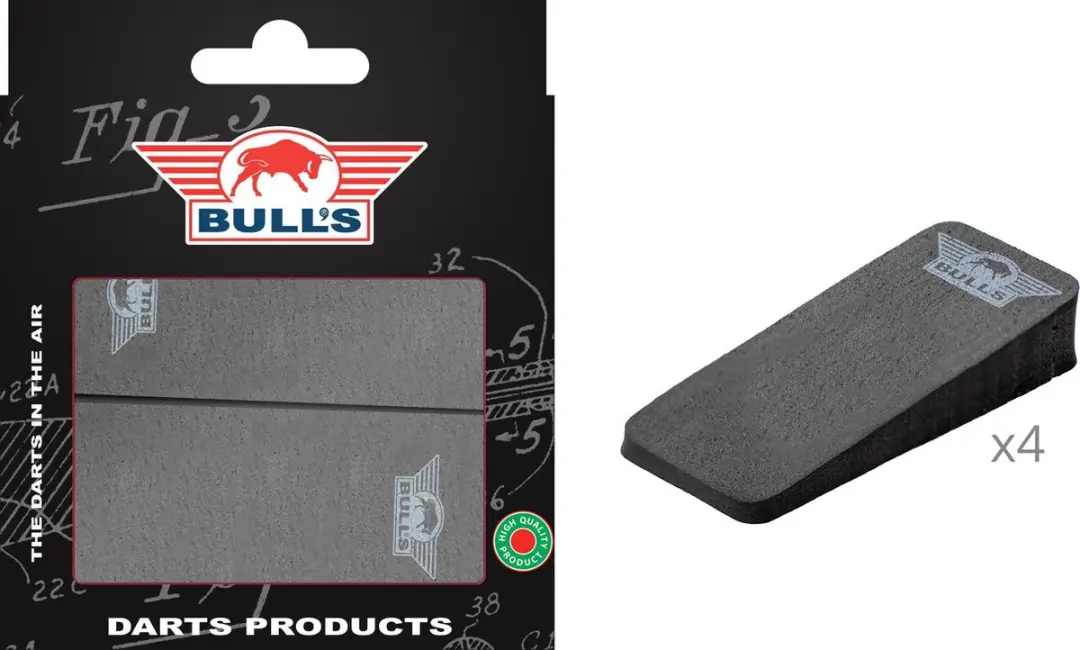 Bull's BU-70004 Foam Wedges - 4 Stuks