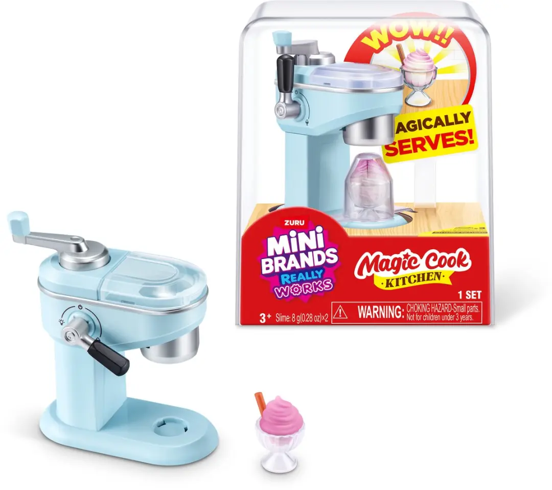 ZURU Mini Brands Magic Cook Kitchen Capsule IJs Maker 77789B-US