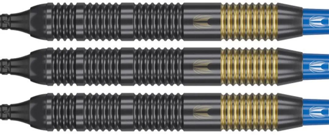 Target Josh Rock Brass Set Darts - 22-delig - Zwart/Goud