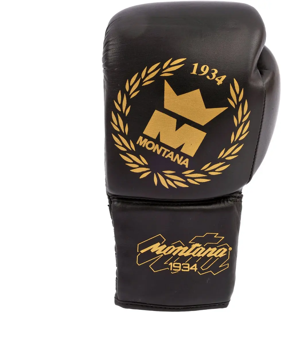 Montana Pro L Bokshandschoenen 12 oz - Zwart/Zilver