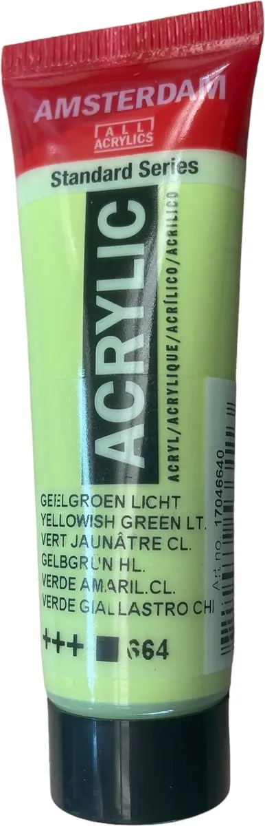 Amsterdam Acryl 664 Geelgroen Licht 20ml